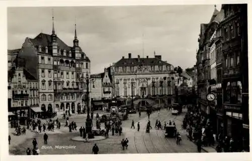 Ak Bonn am Rhein, Marktplatz