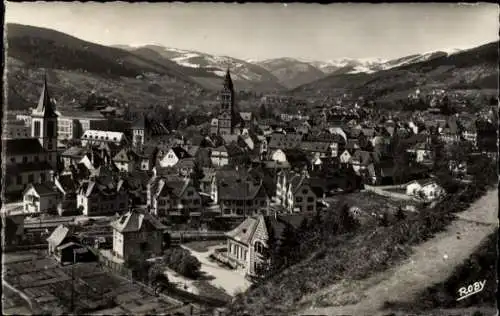 Ak Münster Münster Elsass Oberrhein, Panorama