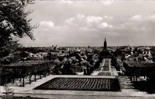 Ak Hildesheim in Niedersachsen, Blick vom Berghölzchen, Mittelallee