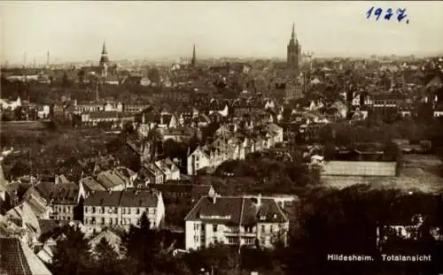 Ak Hildesheim in Niedersachsen, Gesamtansicht