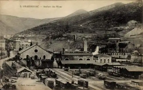 Ak Graissessac Hérault, Ateliers des Mines