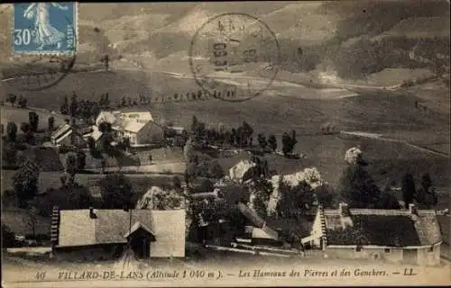 Ak Villard de Lans Isère, Les Hameaux des Pierres et des Ganchers