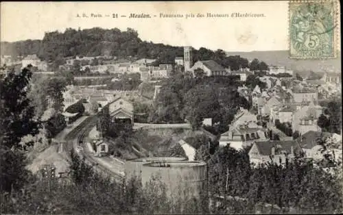 Ak Meulan und Yvelines, Panorama