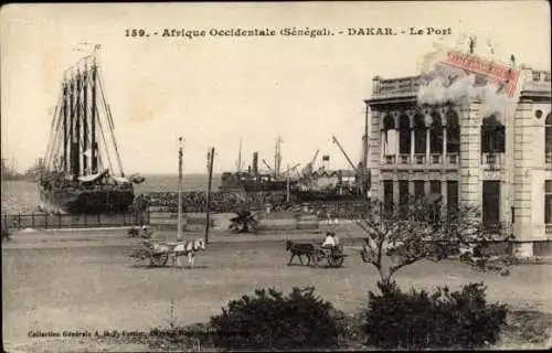 Ak Dakar Senegal, Hafen, Schiff