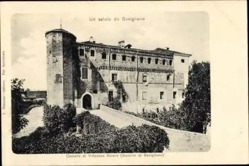 Ak Savigliano Piemonte, Castello du Villanova Solaro