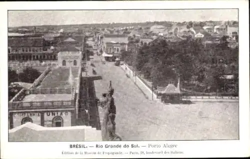 Ak Porto Alegre Brasilien, Etat de Rio Grande do Sul, Panorama