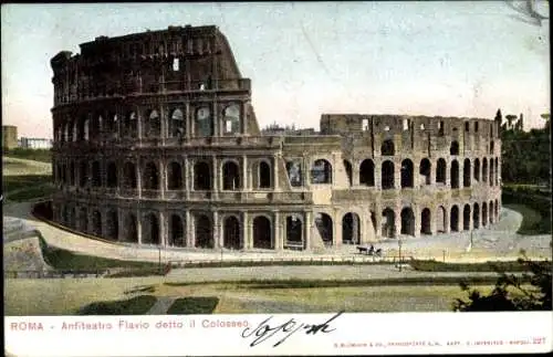 Ak Roma Rom Lazio, Colosseo