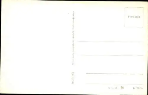 Ak Wernigerode im Harz, Panorama