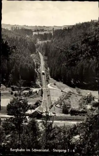 Ak Bergbahn im Schwarzatal