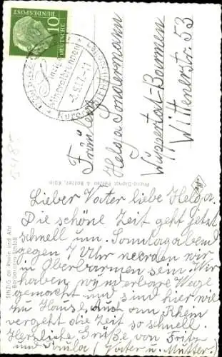 Ak Sinzig am Rhein, Barbarossa-Schloss