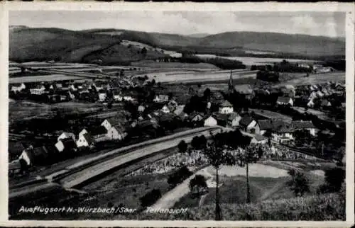 Ak Niederwürzbach Blieskastel im Saarland, Gesamtansicht