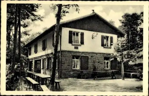 Ak Hambach Neustadt an der Weinstraße, Hohe Loog-Haus des Pfälzerwaldvereins