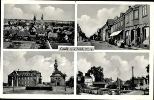 Ak Böhl Iggelheim in der Pfalz, Teilansichten, Kaufhaus Karl Volkmer