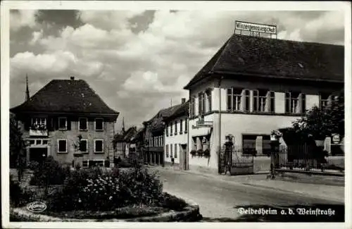 Ak Deidesheim an der Weinstrasse, Das Gebäude der Winzergenossenschaft