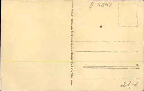Ak Ohrdruf in Thüringen, Kriegsgefangenenlager, Uhrturm, Kirchenzelt, I. WK