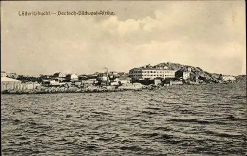 Ak Lüderitzbucht Lüderitz Namibia, Gesamtansicht