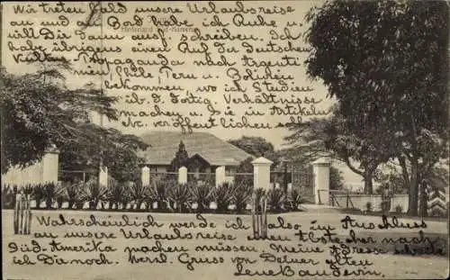 Ak Douala Duala Kamerun, Hinterland, Haus