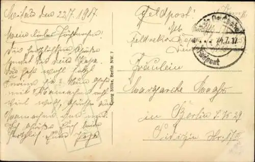 Ak Riga Lettland, Albertstraße