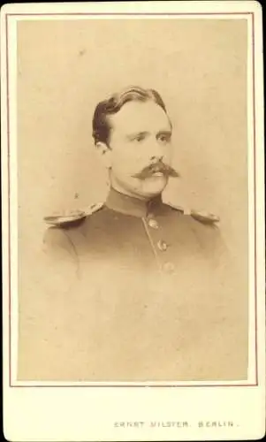 CDV 1874, Freiherr von Schrötter, Premier Lieutenant 1. Rheinisches Infanterie Regiment 25