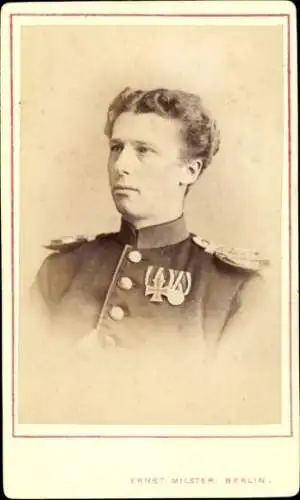 CDV 1874, Second Lieutenant 6. Rheinisches Infanterie Regiment 68