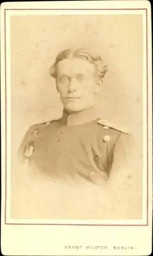 CDV 1874, von Wenden II, Second Lieutenant 2. Hanseatisches Infanterie Regiment 76