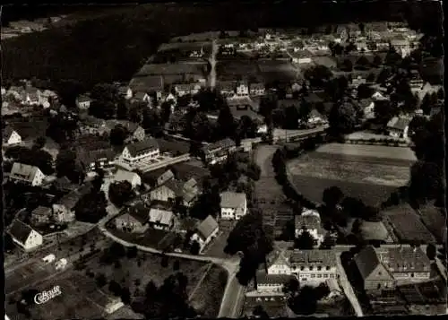 Ak Holzminden im Weserbergland, Luftbild