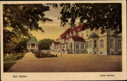 Ak Bad Steben in Oberfranken, Neues Kurhaus
