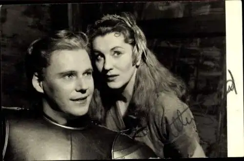 Ak Schauspielerin Käthe Gold, Portrait, Autogramm