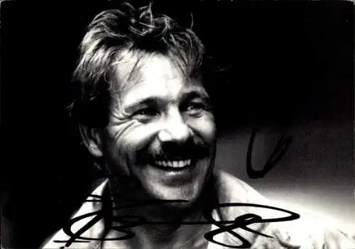 Ak Schauspieler Götz George, Portrait, Autogramm