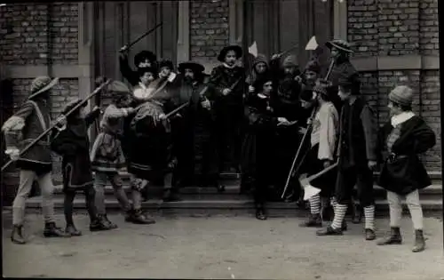 Foto Ak Offenbach, 400 jährige Gedenkfeier des Reichstag zu Worms 1921, Theaterszene