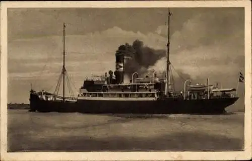 Ak Dampfer Preußen, Stettiner Dampfercompagnie AG