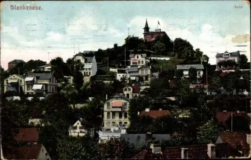 Ak Hamburg Altona Blankenese, Panorama