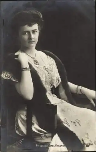 Ak Prinzessin Eitel Friedrich von Preußen, Sophie Charlotte von Oldenburg