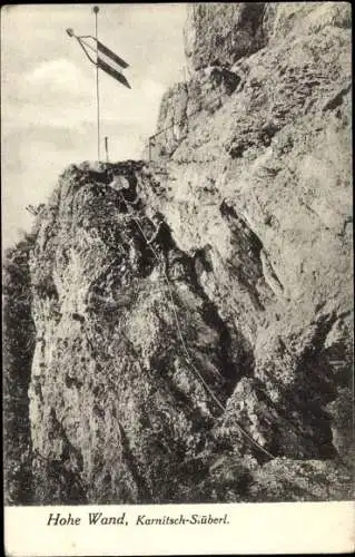 Ak Hohe Wand Niederösterreich, Karnitsch-Stüberl