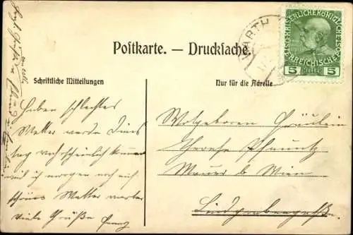 Ak Gleißenfeld Niederösterreich, Türkensturz, Ruine