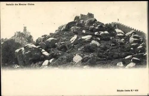 Ak Sintra Cintra Portugal, Castello dos Mouros