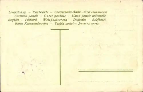 Präge Ak Blumenstrauß, Souvenir, Kitsch