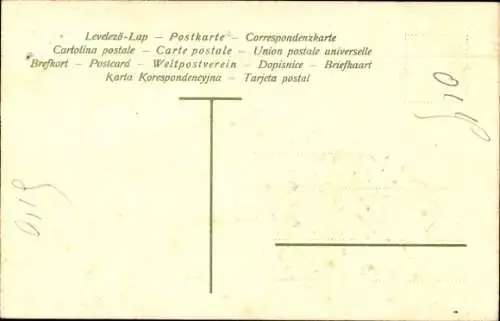 Präge Ak Blumenstrauß, Schleife, Kitsch