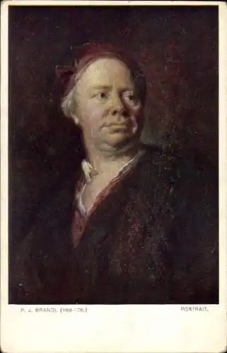 Künstler Ak Brandl, P. J., Portrait