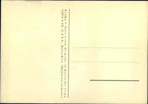 Künstler Ak Wendt, Krebs