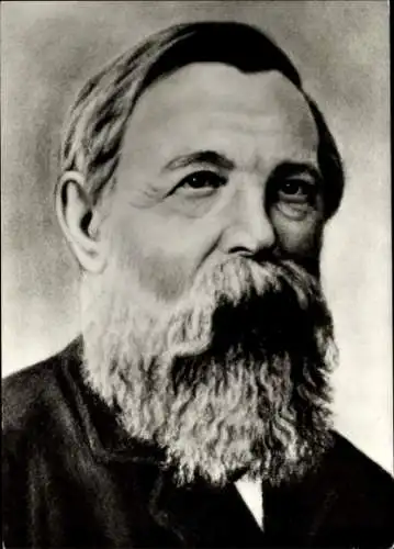 Ak Philosoph und Gesellschaftstheoretiker Friedrich Engels, Portrait