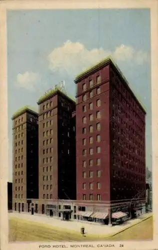 Ak Montreal Quebec Kanada, Ford Hotel