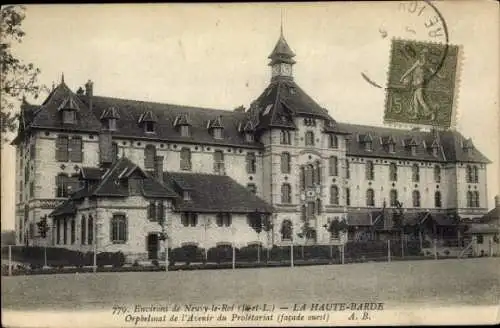 Ak Neuvy le Roi Indre et Loire, Haute Barde, Waisenhaus