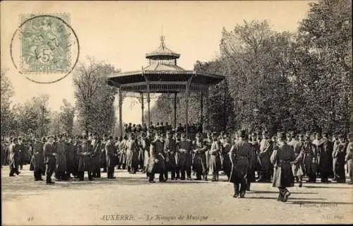 Ak Auxerre Yonne, Kiosque de Musique