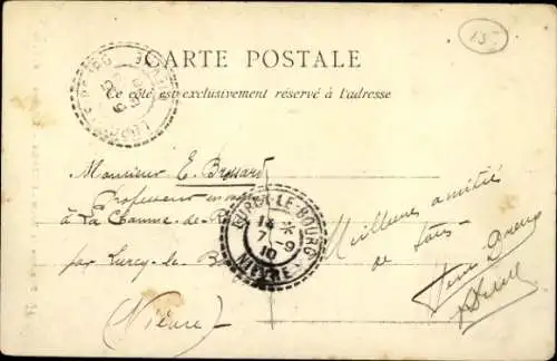 Ak Luynes Indre et Loire, Kirche