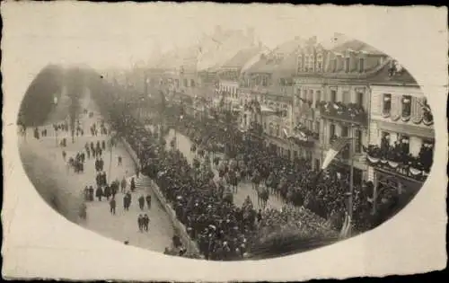Foto Ak Colmar Kolmar Elsass Haut Rhin, Kavallerie