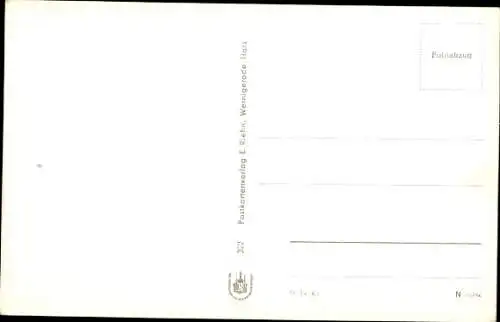 Ak Wernigerode im Harz, Hasserode, Brocken