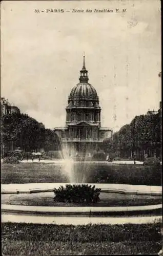 Ak Paris VIIe, Dôme des Invalides