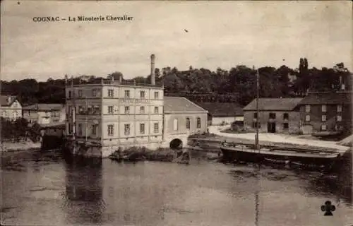 Ak Cognac Charente, La Minoterie Chevalier