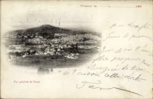 Ak Vesoul Haute Saône, Ortspanorama